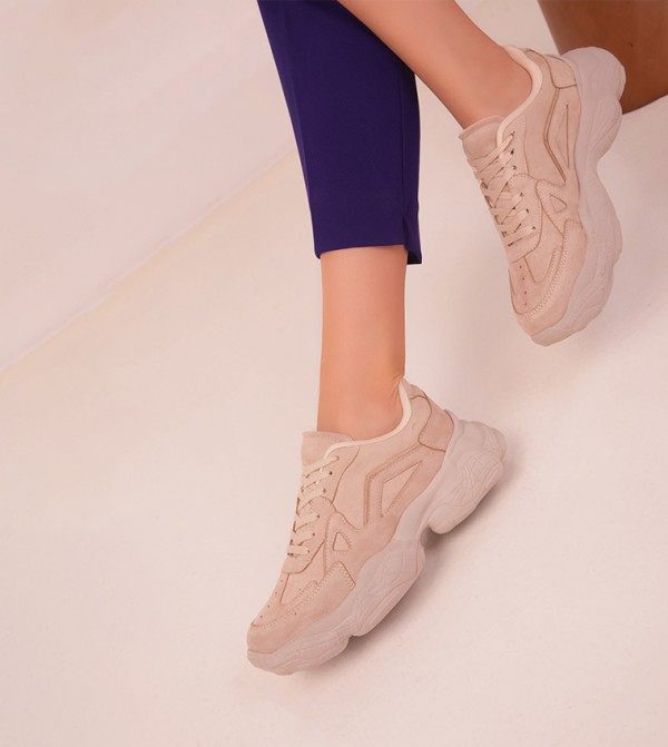 SOHO SOHO - Beige Low Top