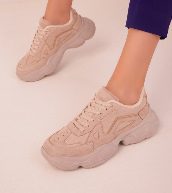 SOHO SOHO - Beige Low Top
