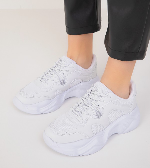 SOHO SOHO - White Low Top