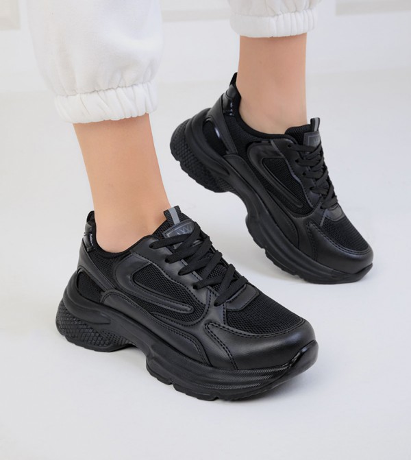 SOHO SOHO - Black Low Top