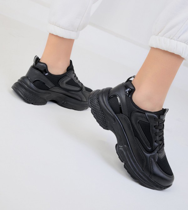 SOHO SOHO - Black Low Top