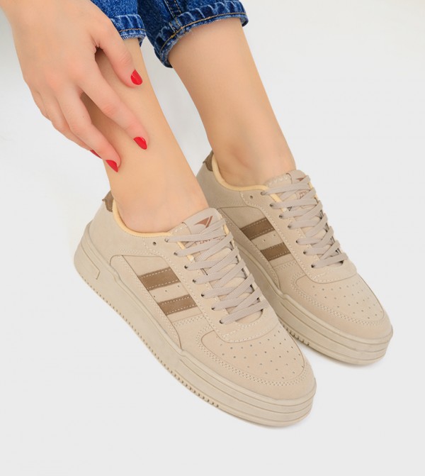 SOHO - Outlet  - Beige Low Top