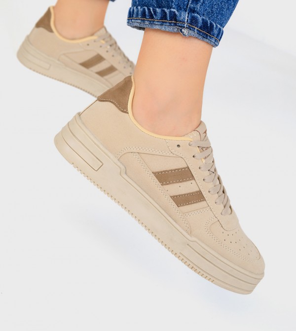 SOHO - Outlet  - Beige Low Top