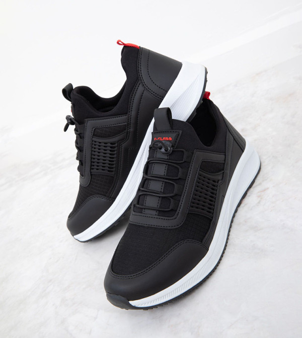 SOHO - Outlet - Black Casual Slip-ons