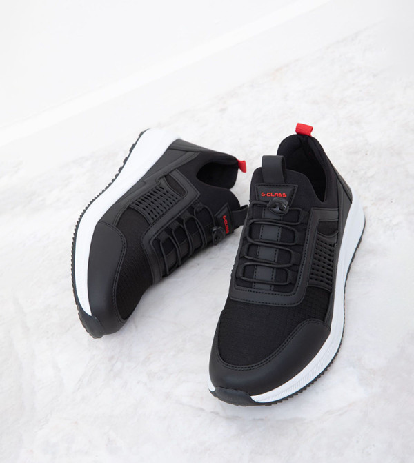 SOHO - Outlet - Black Casual Slip-ons