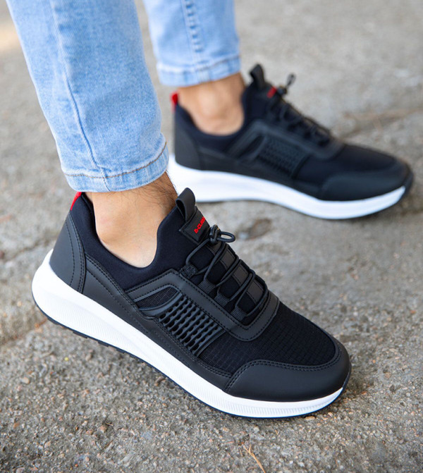 SOHO - Outlet - Black Casual Slip-ons