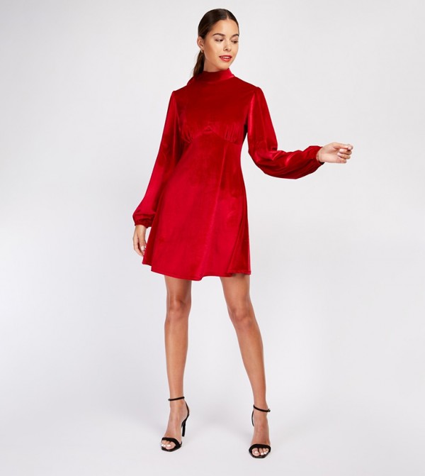 Little Mistress Little Mistress - Red Casual Dresses