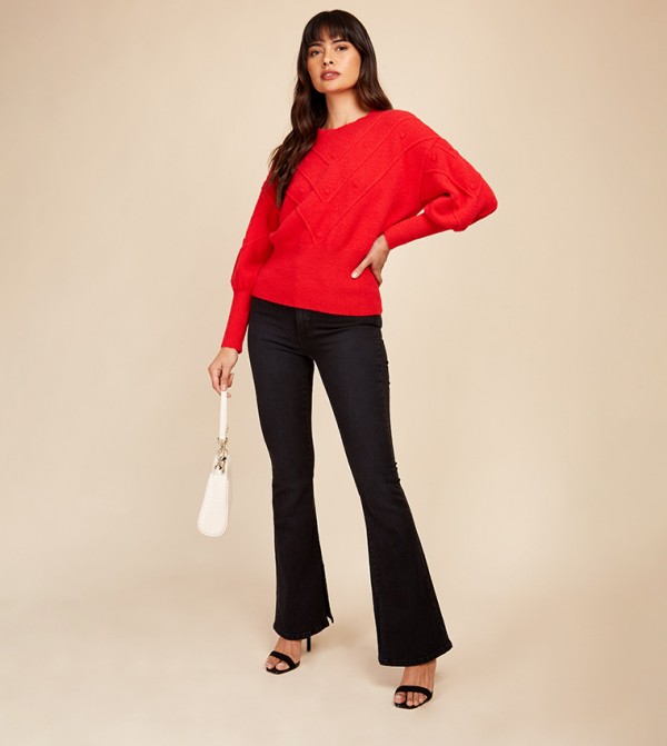 Little Mistress Little Mistress - Red Sweaters