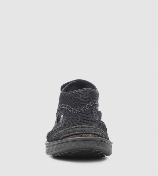 Bzees Bzees - Black Wedge Sandals