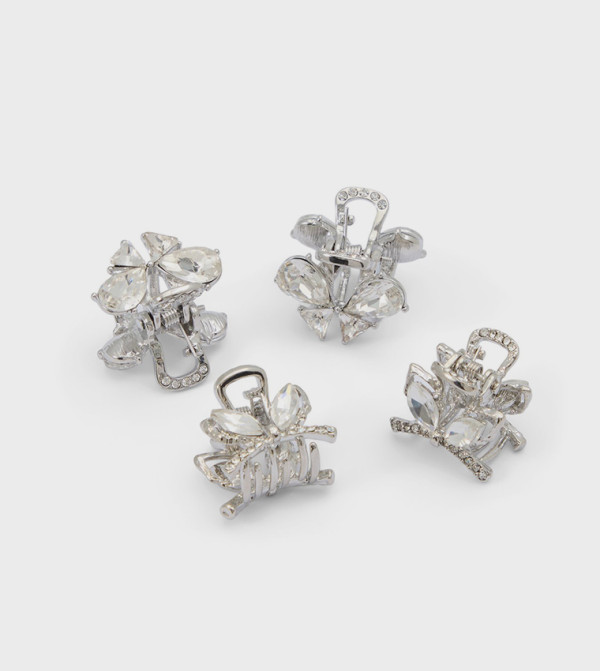 Aldo Accessories  Hair Accessories - Silver Hair Clips