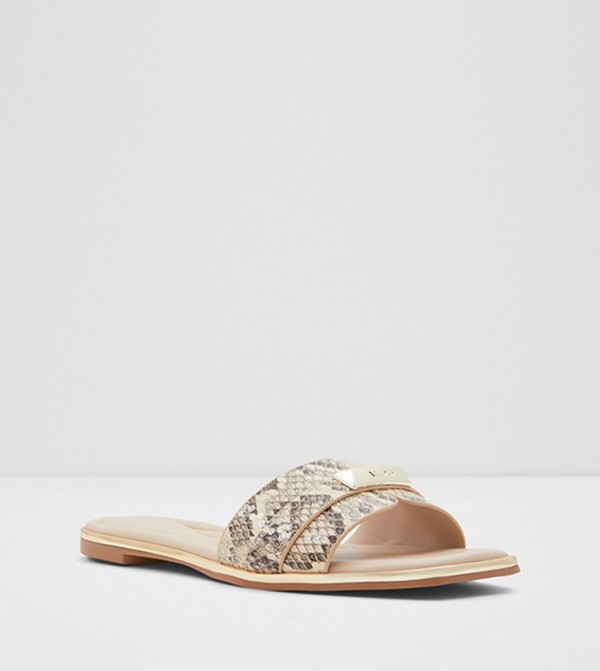 Aldo  Sandals - Beige Flat Sandals