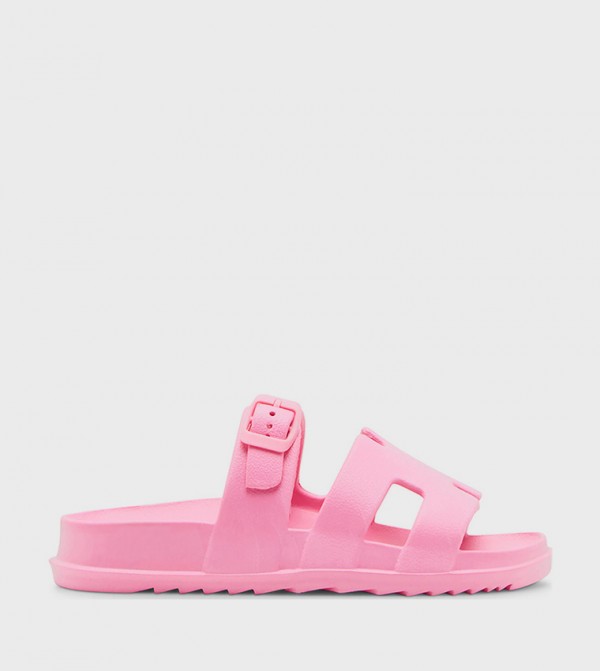 Steve Madden Steve Madden - Pink Flat Sandals