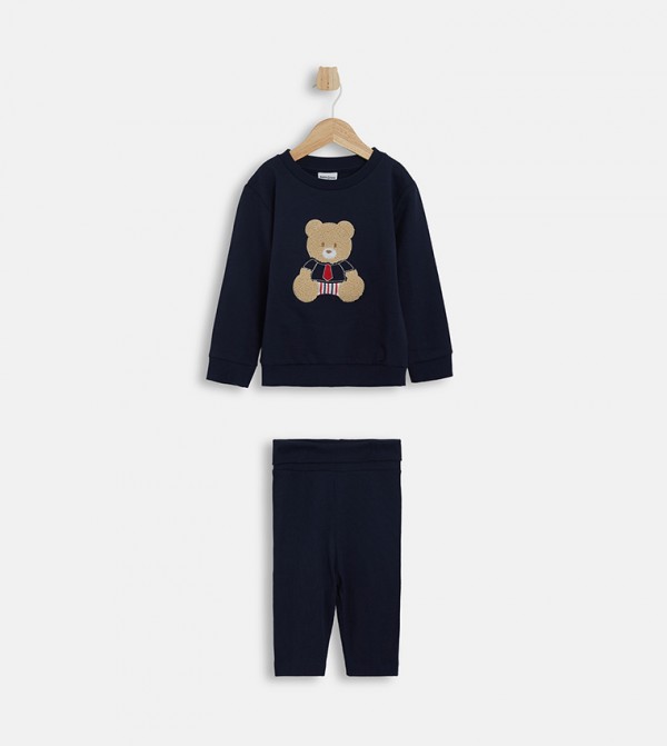 بيبيز آند مورCoach  ملابس نوم - كحلي مجموعات بلايز وبيجامة