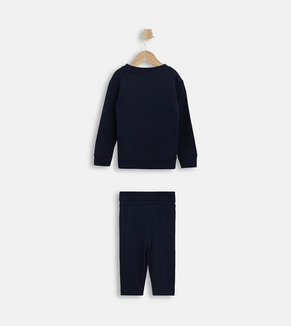 بيبيز آند مورCoach  ملابس نوم - كحلي مجموعات بلايز وبيجامة