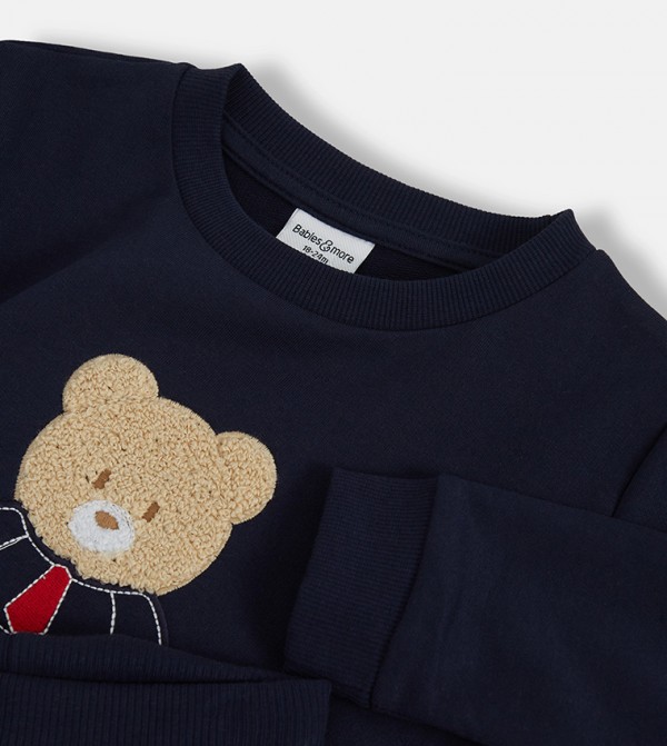 بيبيز آند مورCoach  ملابس نوم - كحلي مجموعات بلايز وبيجامة