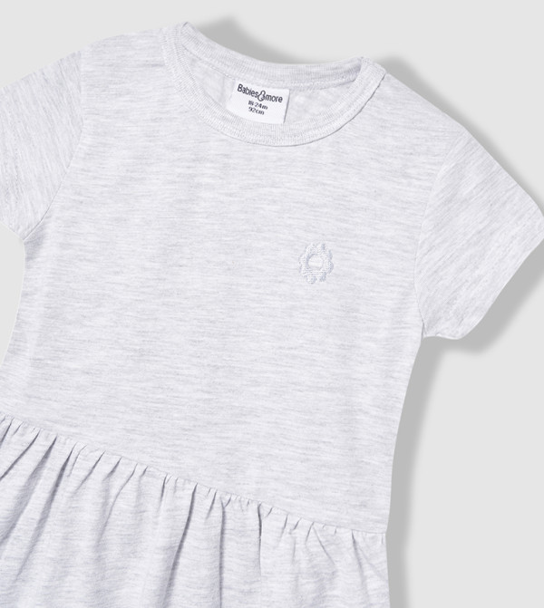 بيبيز آند مورCoach فساتين - رمادي فستان كاجوال