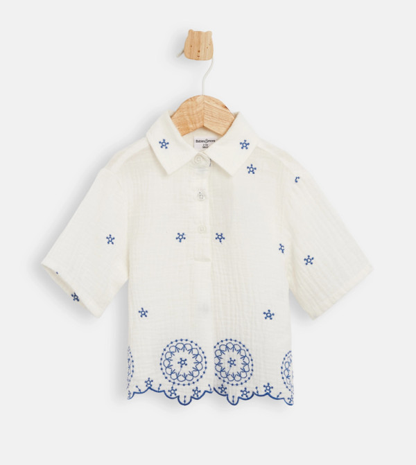 بيبيز آند مور بيبيز آند مور  - أبيض  بلايز