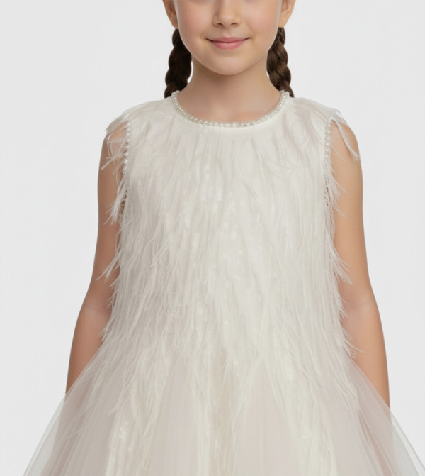 Ddaniela Party Dress - White Party Dress