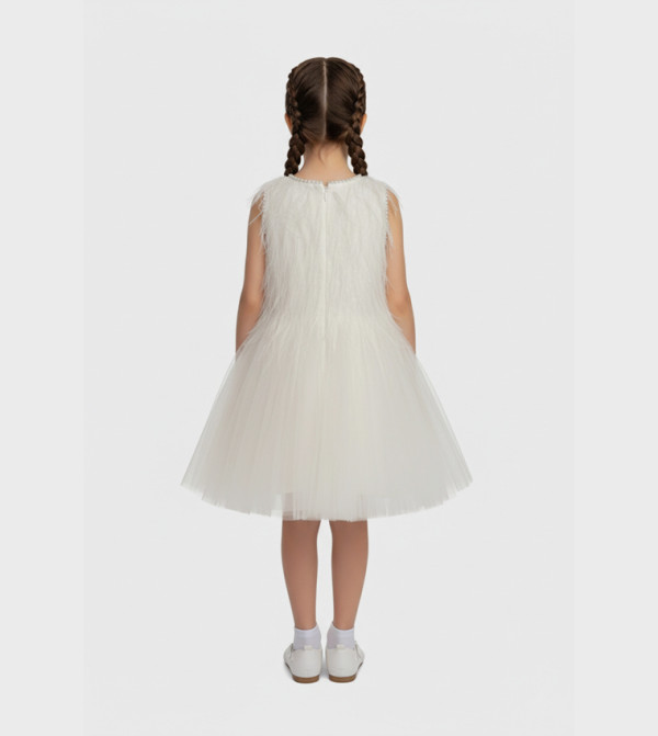 Ddaniela Party Dress - White Party Dress
