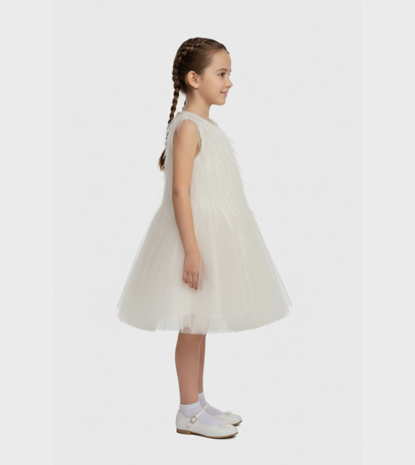 Ddaniela Party Dress - White Party Dress