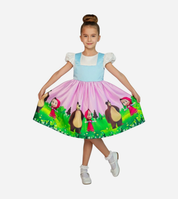 ددانييلا  فساتين - أزرق فستان كاجوال 