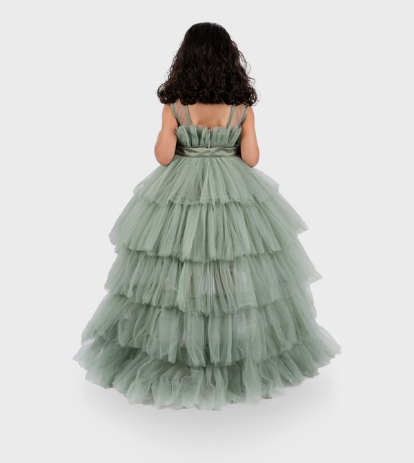 Ddaniela  - Olive Party Dress