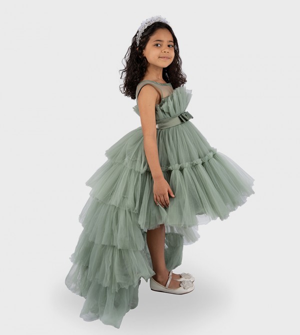Ddaniela  - Olive Party Dress