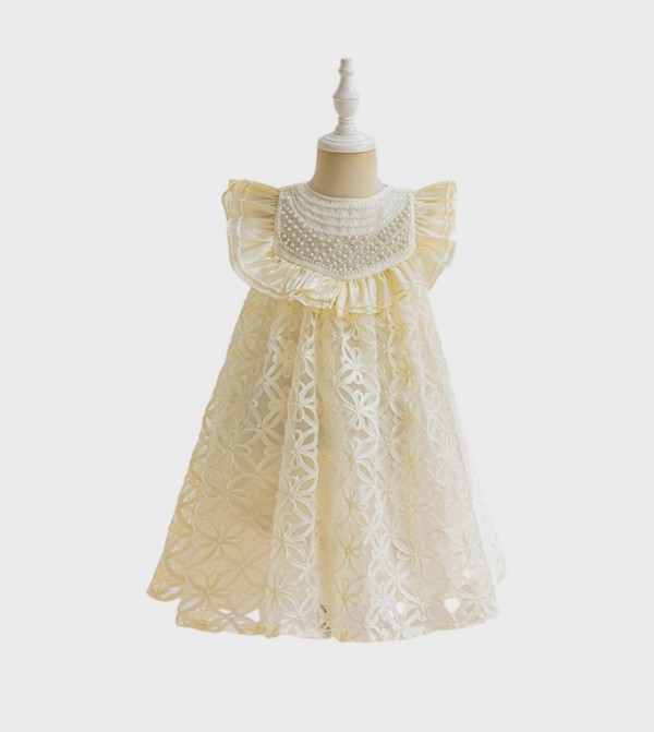 Ddaniela  Party Dress - Cream Party Dress