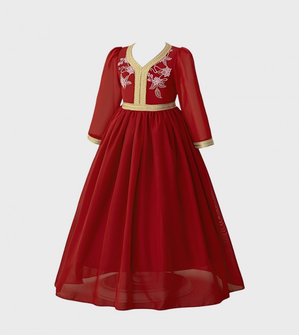 Ddaniela Ddaniela - Red Traditional clothing