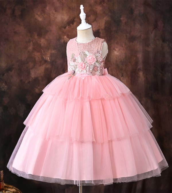 Ddaniela  Party Dress - Pink Party Dress
