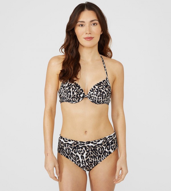 Debenhams Debenhams - Leopard swim Tops