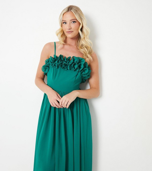 Debut London  - Green Midi Dresses