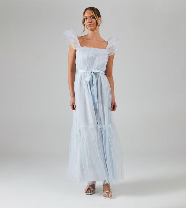 Debut London  - Light Blue Maxi Dresses