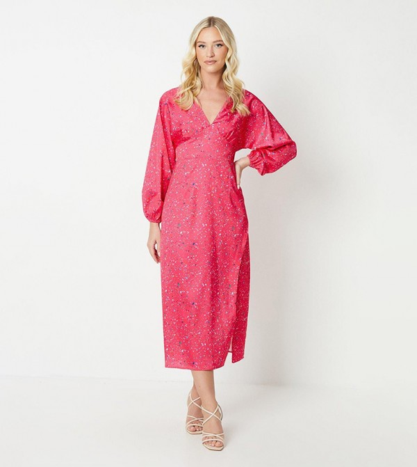 Debut London  - Pink Midi Dresses