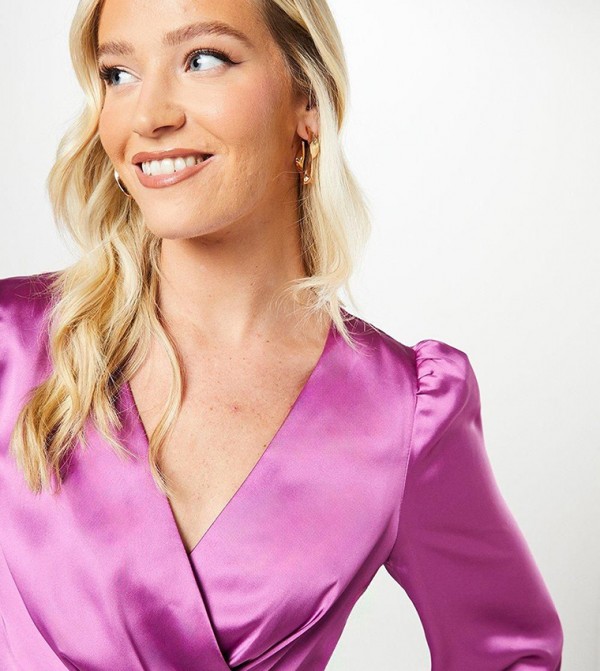 Debut London  - Purple Midi Dresses