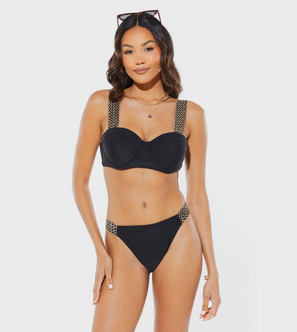 Debenhams  Swimwear - Black Bikini Tops