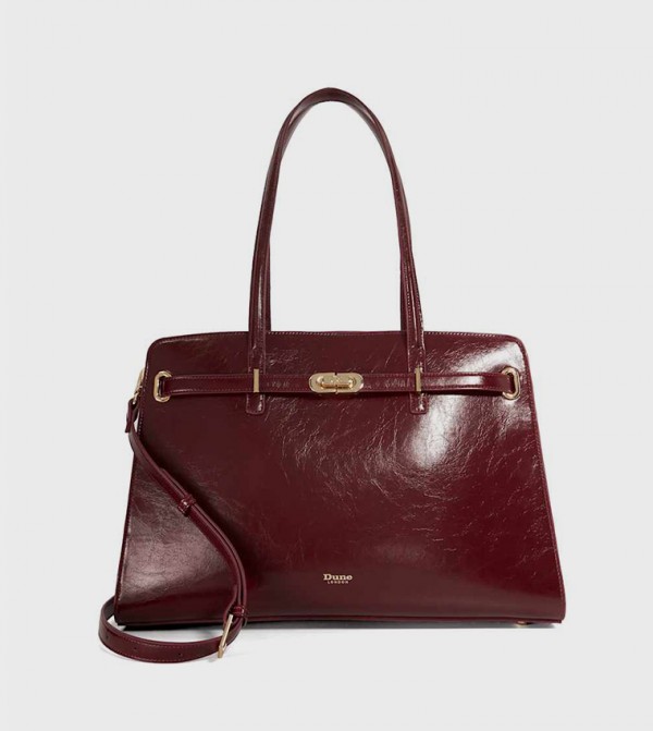 Dune London Shoulder Bags - Burgundy Shoulder bags