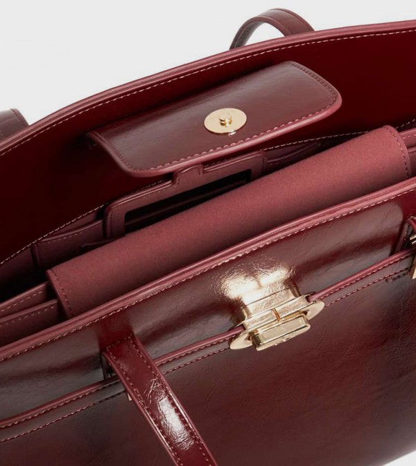 Dune London Shoulder Bags - Burgundy Shoulder bags