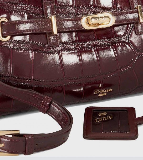 Dune London  Shoulder Bags - Burgundy Shoulder bags