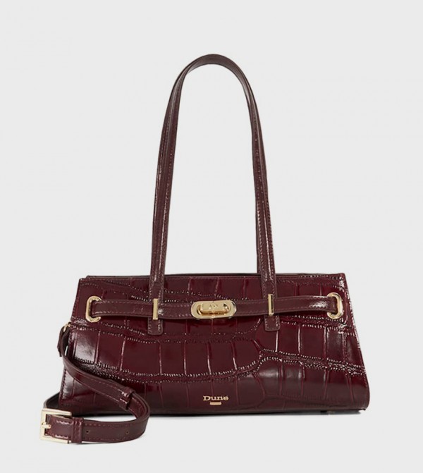 Dune London  Shoulder Bags - Burgundy Shoulder bags