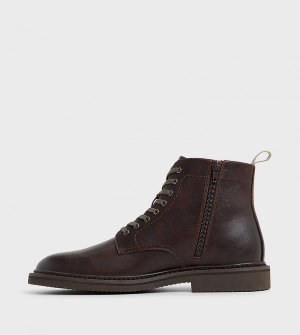 Call it Spring Call It Spring - Brown Lace up Boots