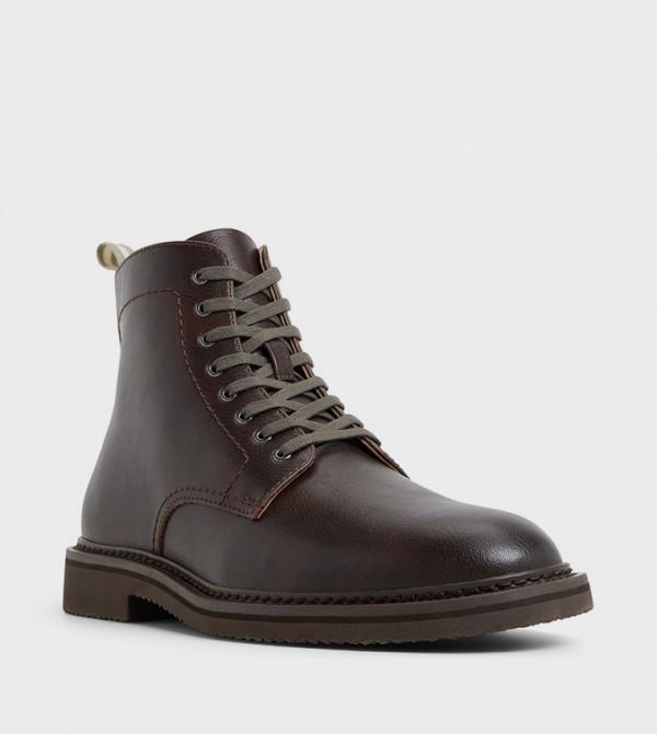 Call it Spring Call It Spring - Brown Lace up Boots