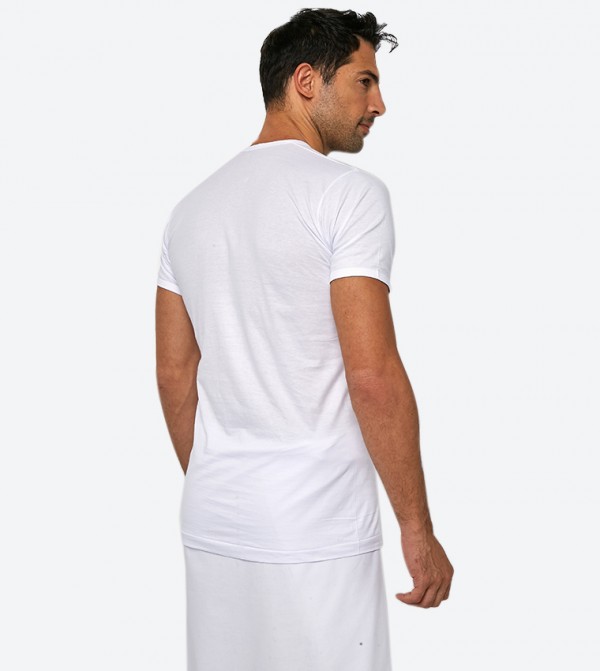Mignas  Arabian Clothing - White Shemagh