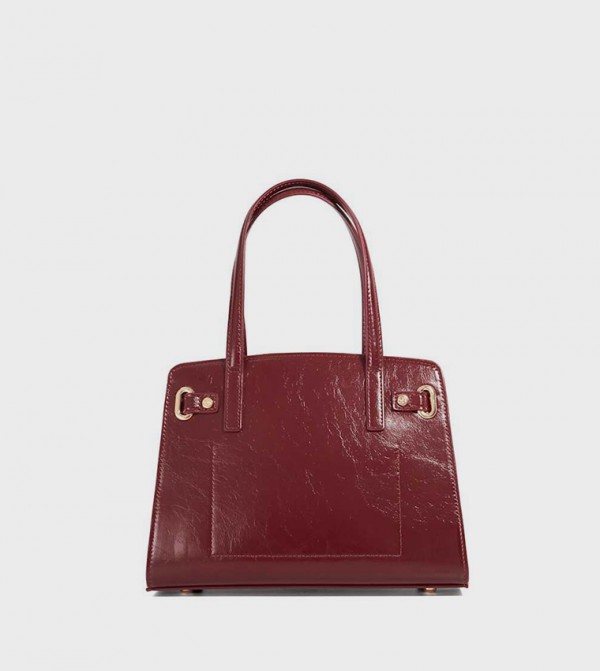 Dune London Handbags - Maroon Satchel Bags