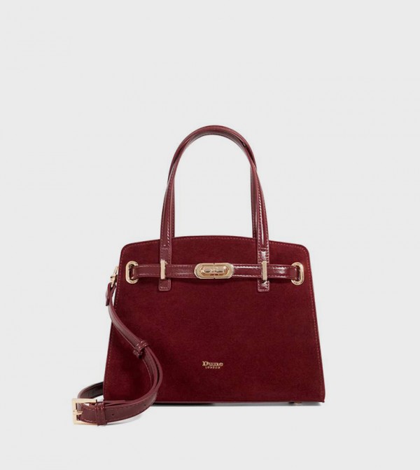 Dune London Handbags - Maroon Satchel Bags