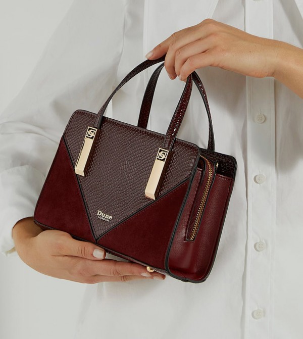 Dune London  Bags - Burgundy Satchel Bags