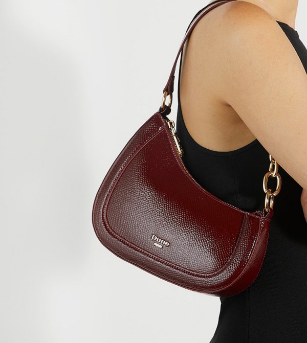 Dune London  Shoulder Bags - Burgundy Shoulder bags