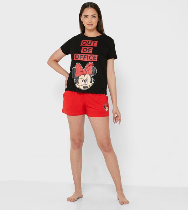 Disney  - Black Nightsuits/Pyjama Set