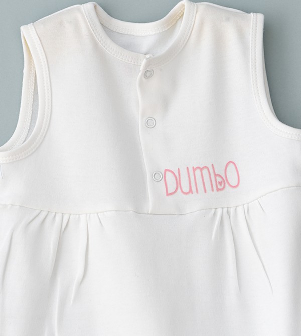 Disney Disney - White Sleeveless Rompers