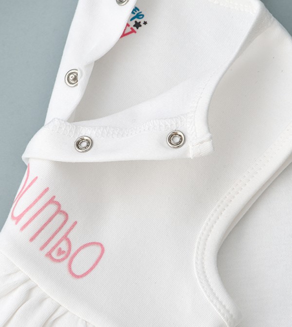 Disney Disney - White Sleeveless Rompers